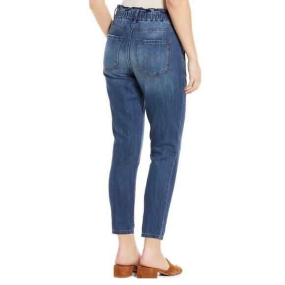 NEW STS Blue Paper Bag Distressed Jeans Womens Waist Size 28 - Picture 2 of 11